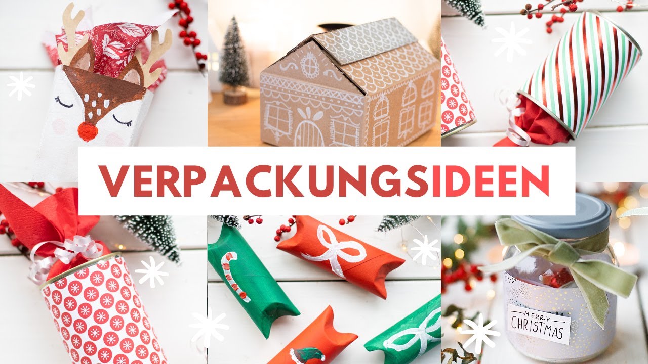 UPCYCLING: 5 Verpackungsideen für Weihnachtsgeschenke aus Dingen, die man sonst wegschmeißt!