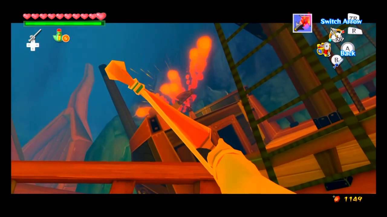 The Legend of Zelda: The Wind Waker HD - Needle-Rock Isle (Triforce Chart)
