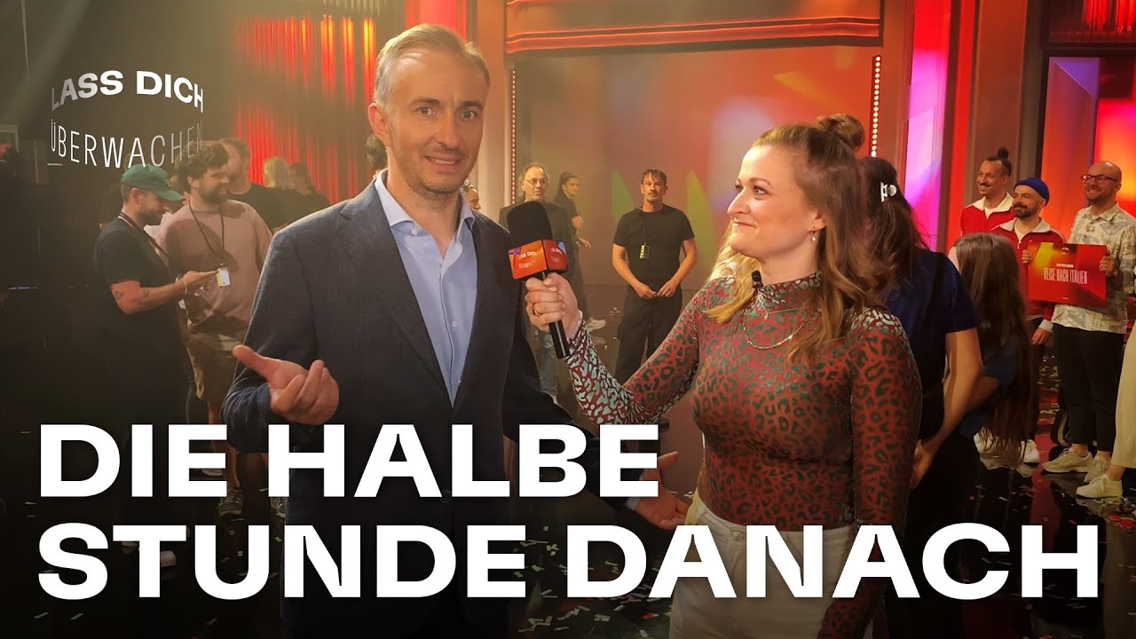 Menschen, Gurken und echte Emotionen: Das passiert direkt nach &ldquo;Lass dich &uuml;berwachen!&rdquo;