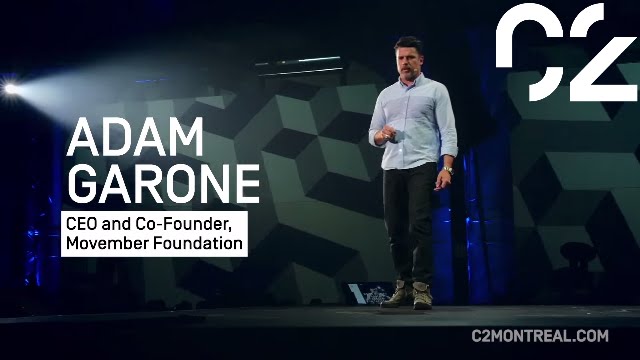 Movember Founder Adam Garone | C2 Montréal 2015