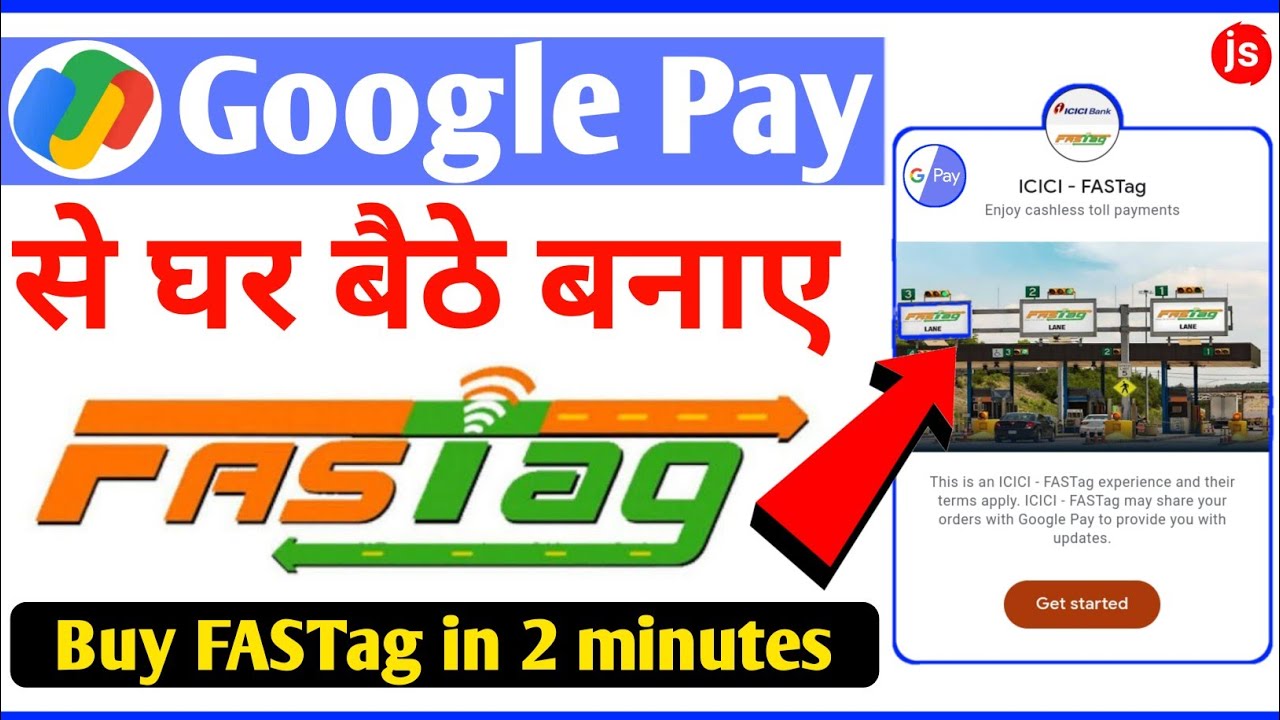 FASTag Registration Process - How to make FASTag from Google Pay | How to Apply FASTag Online | Gpay