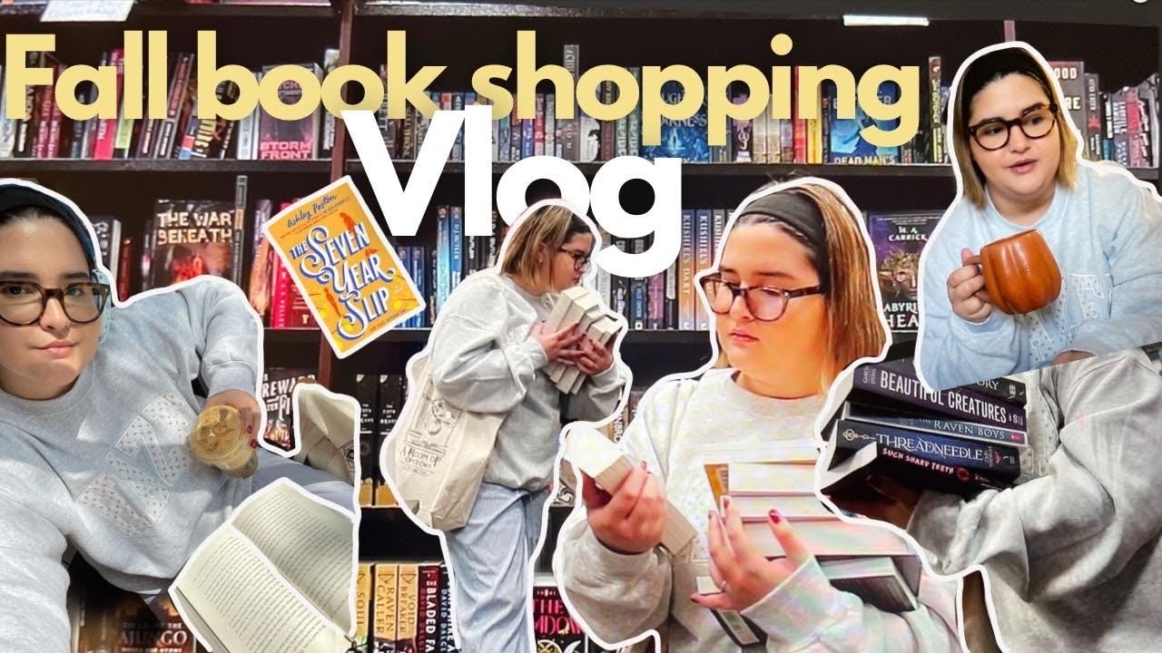Fall book shopping at Barnes and Noble🤓📖🍂
