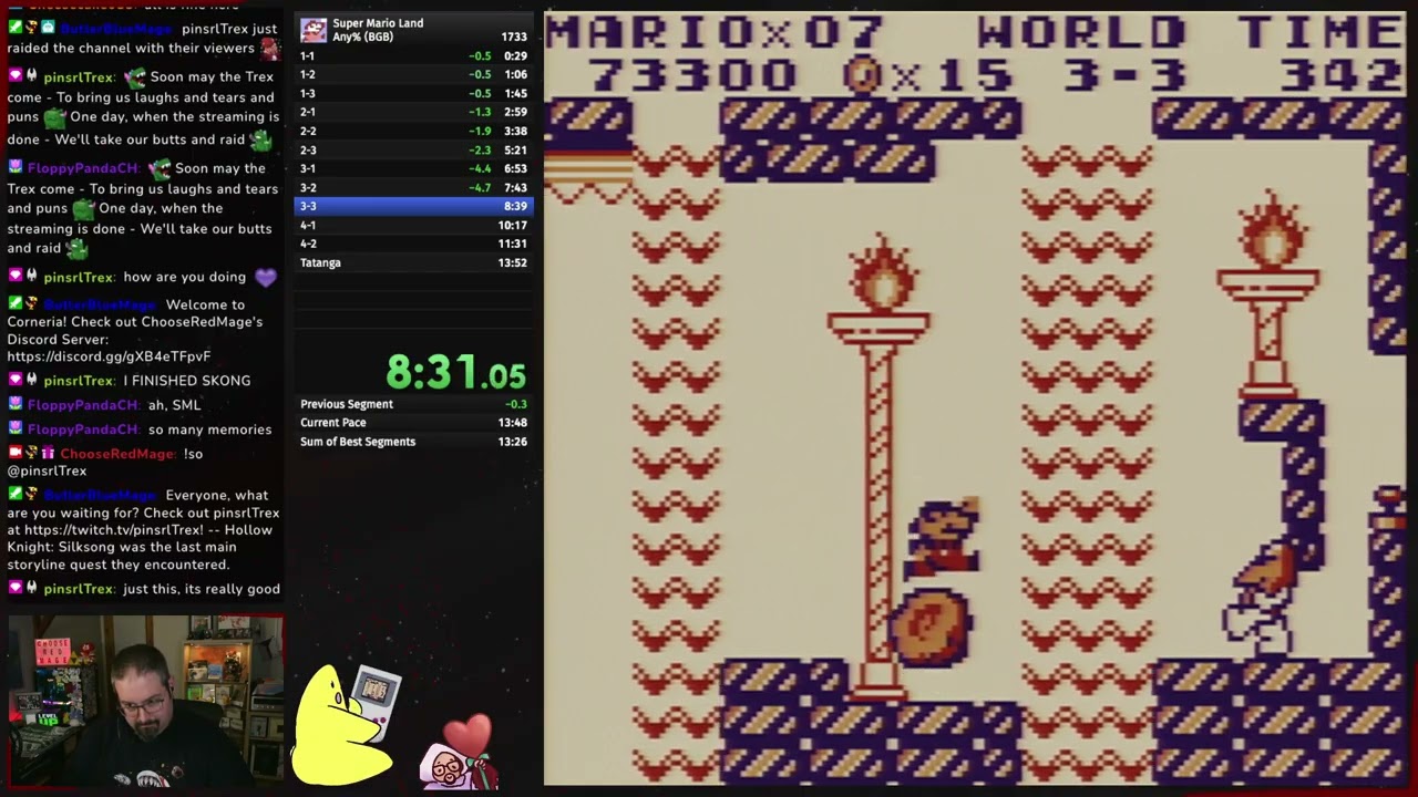 Super Mario Land Any% speedrun PB 13:46