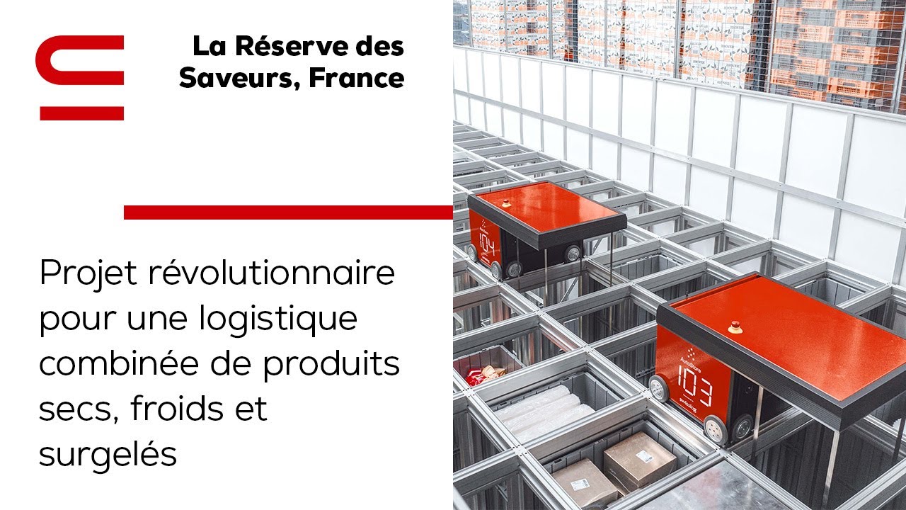 La Réserve des Saveurs, France: Solution Multi-Température AutoStore révolutionnaire
