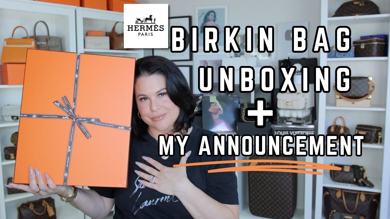 Распаковка сумки HermÈs Birkin + моё объявление | Jerusha Couture