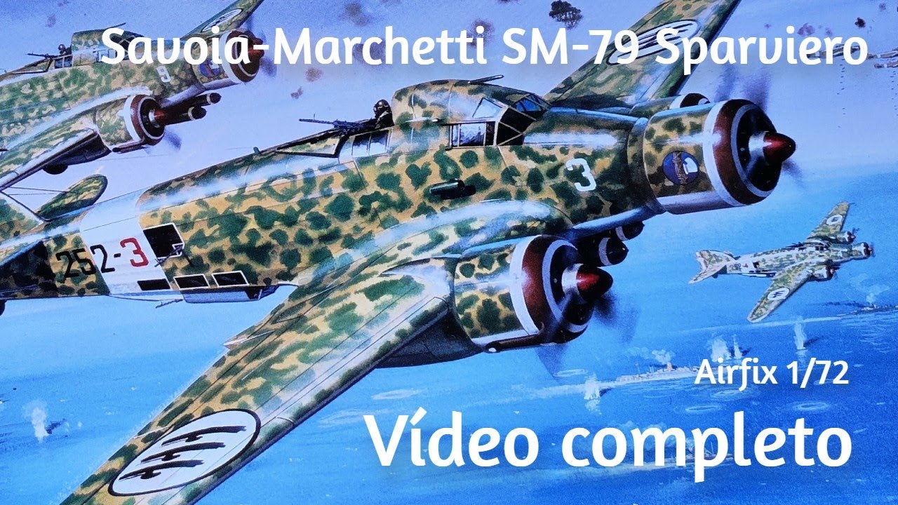 Savoia-Marchetti SM 79 Sparviero Airfix 1/72