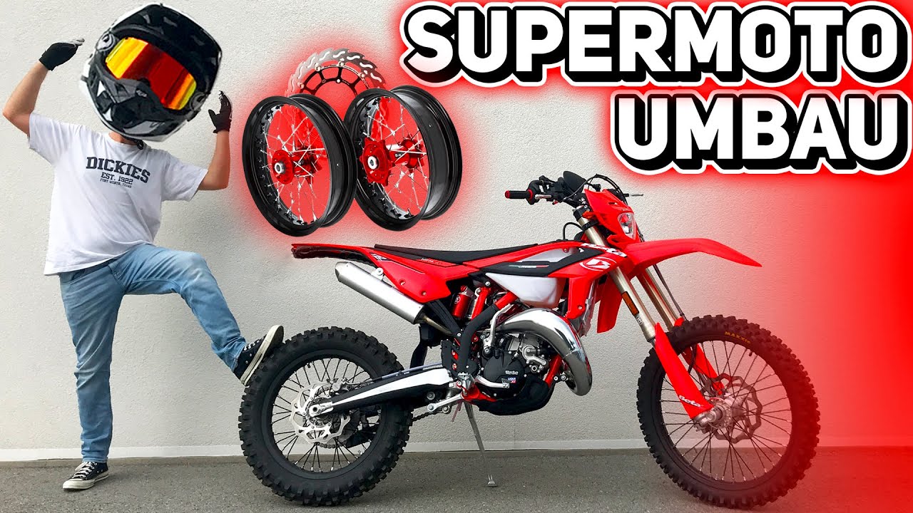 Beta RR 125 2T Supermoto Umbau - Was braucht man?│#1