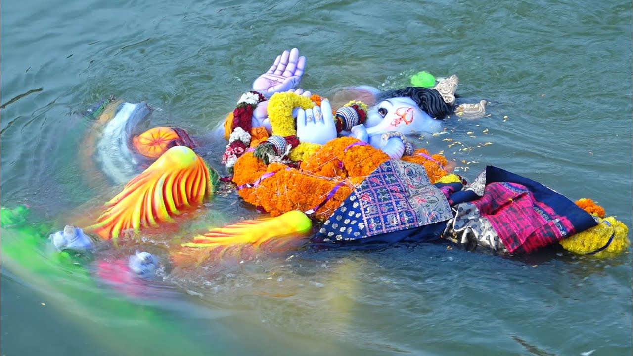kurnool ganesh nimajjanam 2024 | Ganpathi visarjan 2024 | Ganesh immersion 2024 In River
