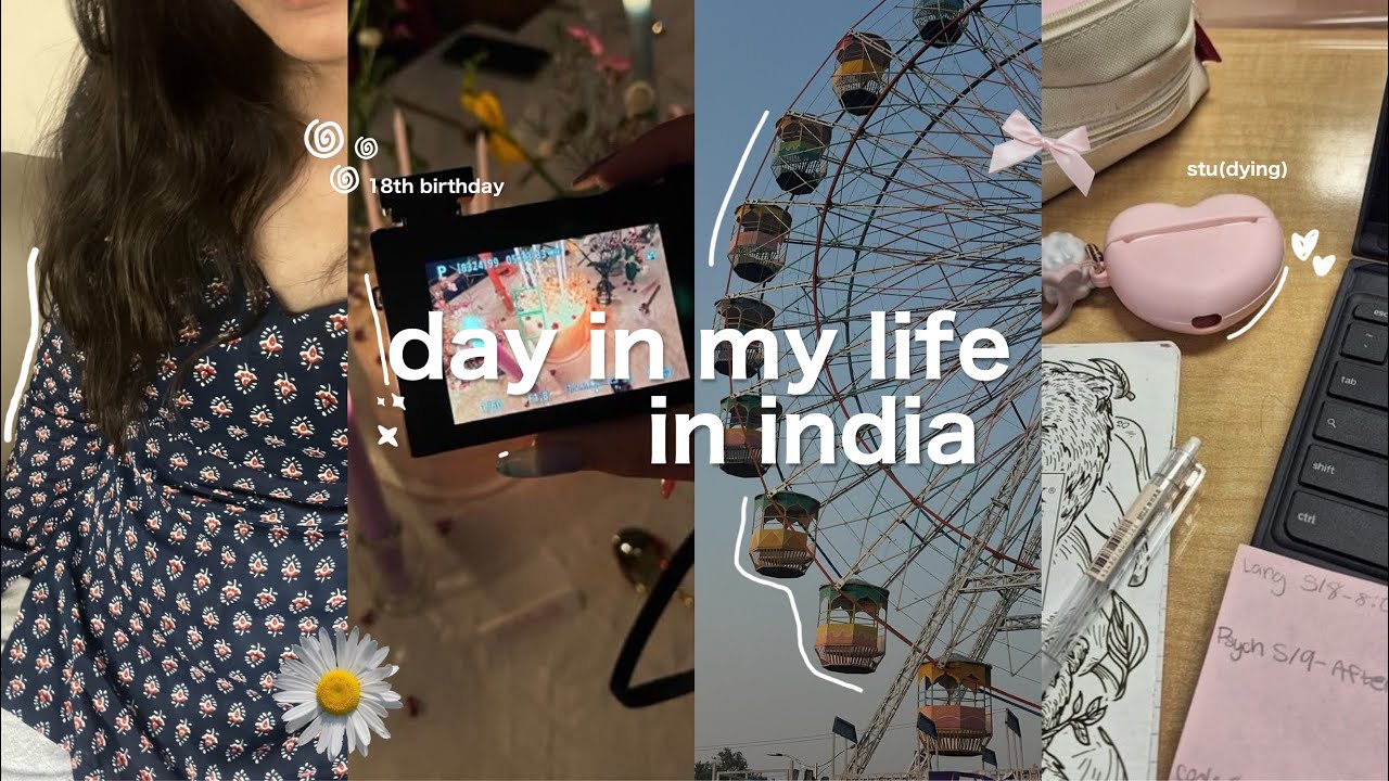 life in india 🍁| 18th birthday | WTFlex review | aesthetic vlog india | studying vlog