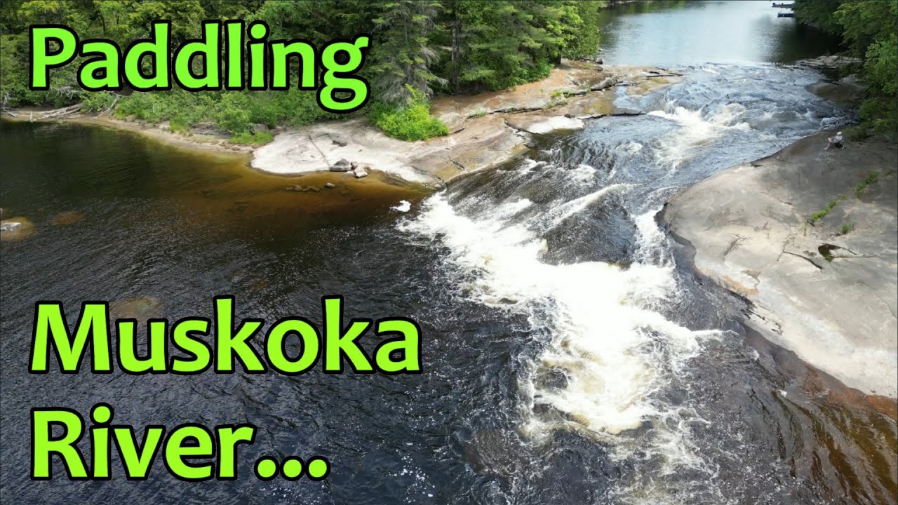 PADDLING THE SCENIC NORTH BRANCH MUSKOKA RIVER..DAY TRIP!