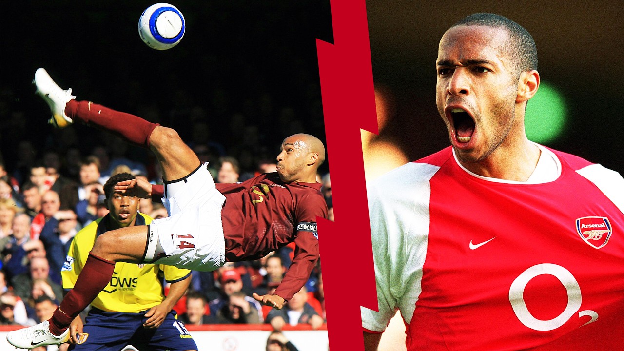 EVERY Thierry Henry Goal For Arsenal In The Premier League