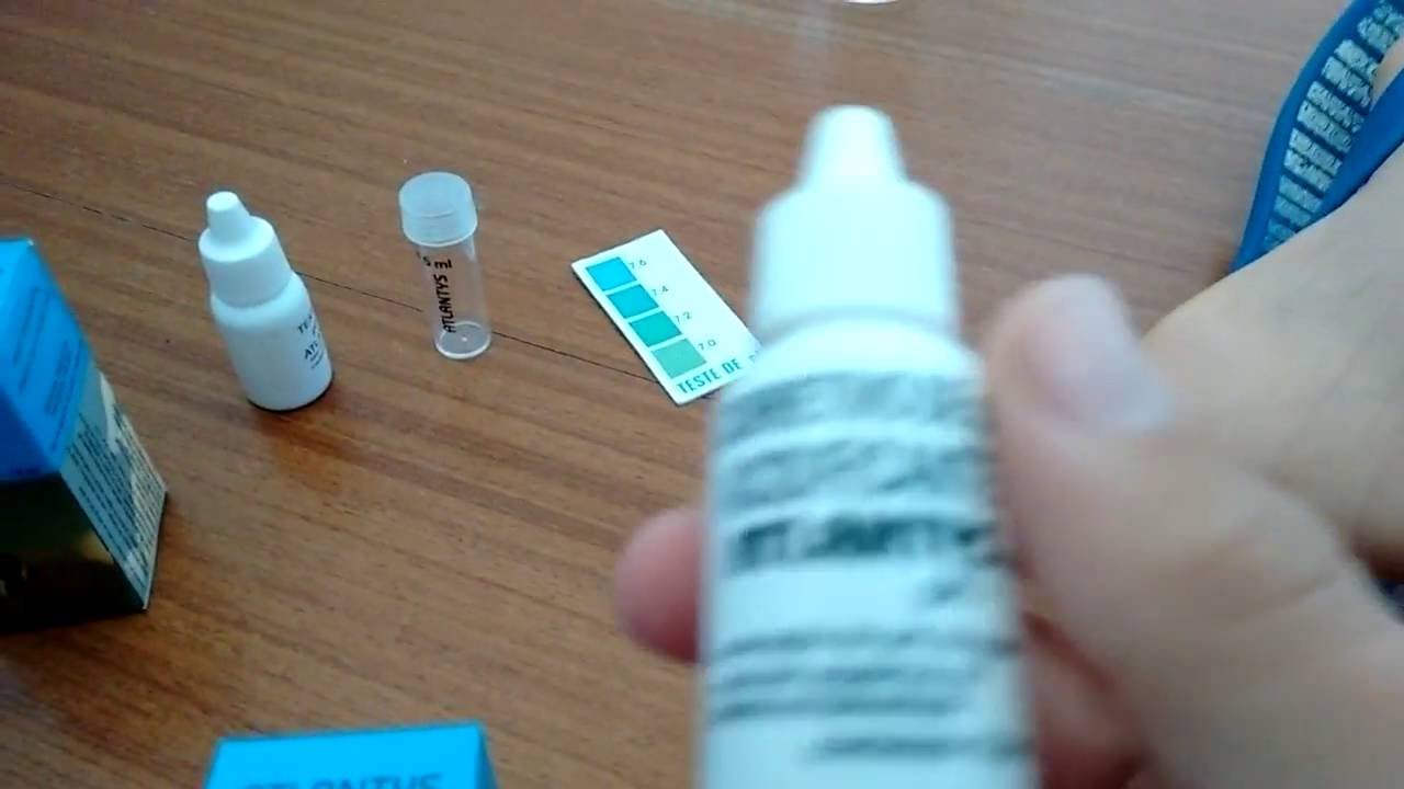Como medir PH da &aacute;gua