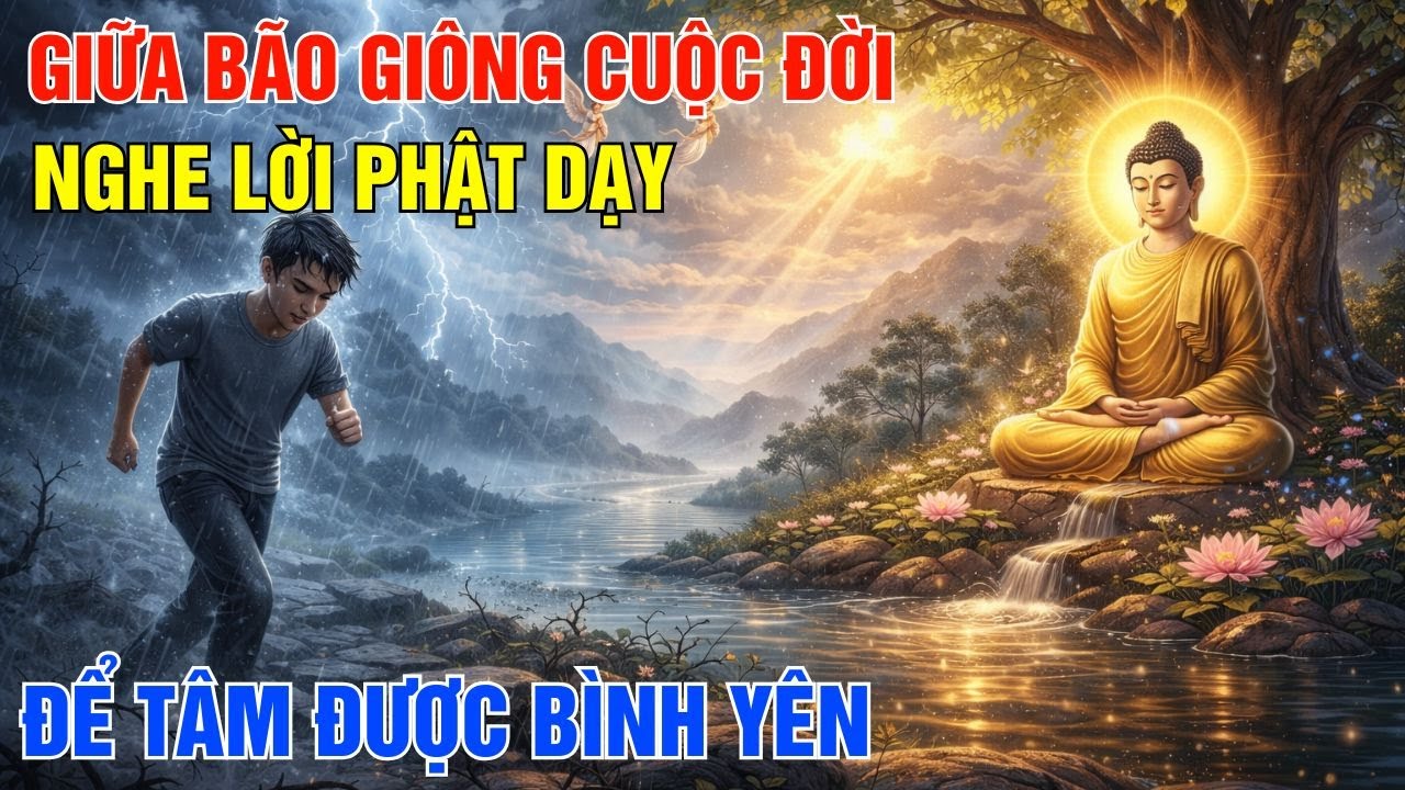 Giữa Bão Giông Cuộc Đời - Hãy Nghe Một Lần Lời Phật Dạy Này Để Tâm Được Bình An| Bình An Phật Pháp