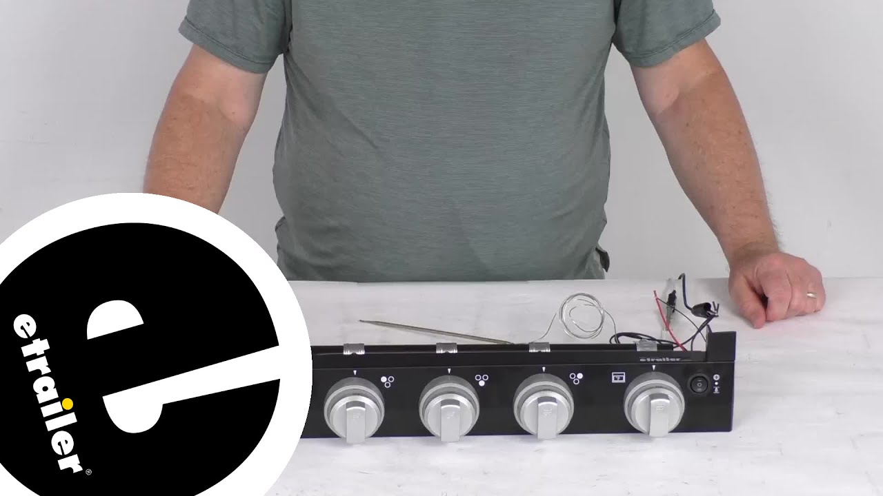 etrailer | Review of Furrion RV Stoves and Ovens - Replacement Front Panel Module - FR76NR