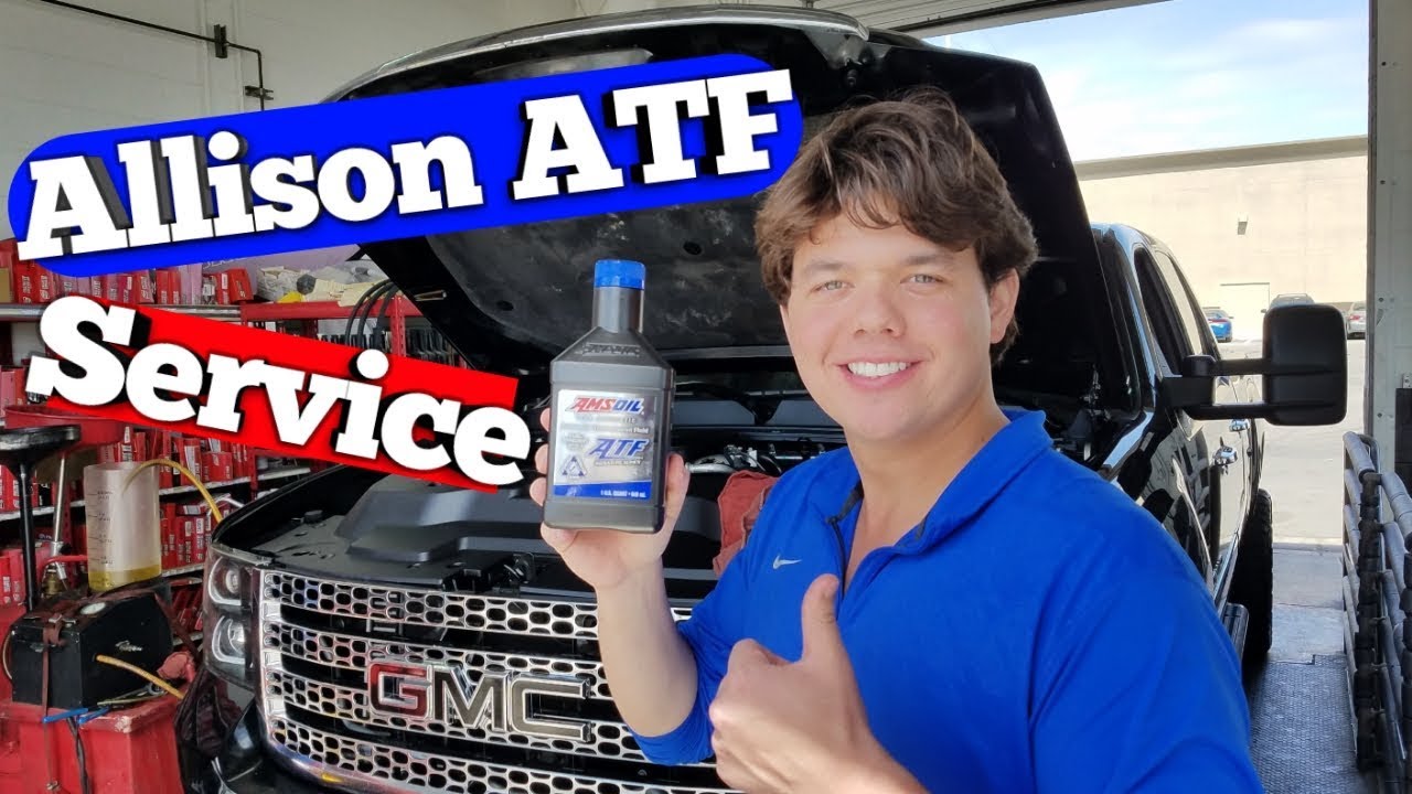 Замена жидкости ATF для GMC 6.6L 2500 AMSOIL Allison 2013 года