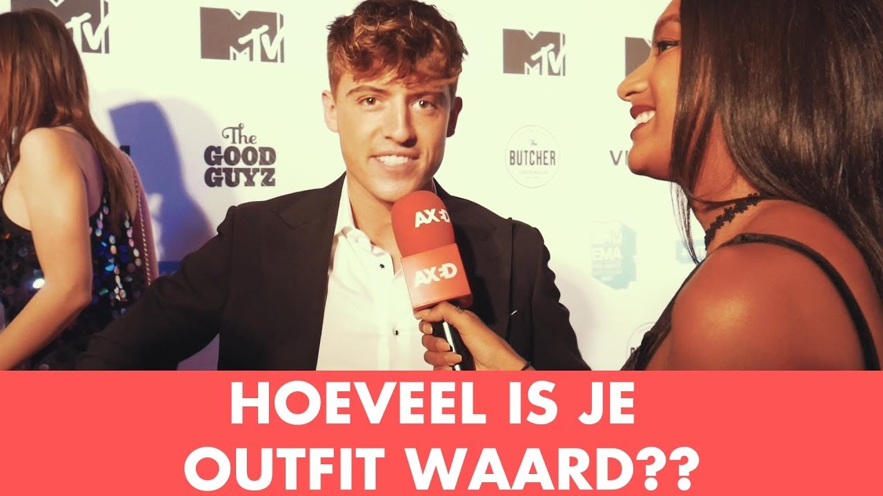 HOEVEEL IS JE OUTFIT WAARD MET BOEF, LIL KLEINE, MONICA GEUZE EN MEER! [MTV EMA AMSTERDAM]