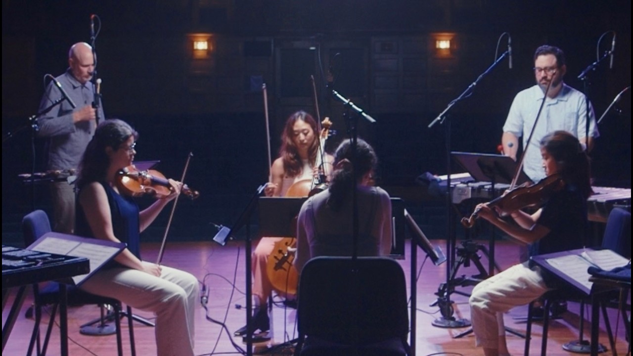 Sō Percussion and the Bergamot Quartet perform 