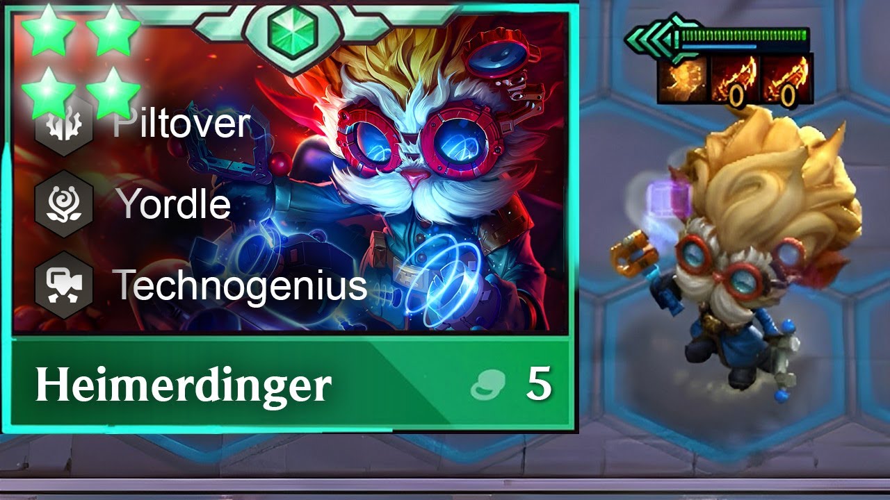 4 Star Heimerdinger | TFT Set 9