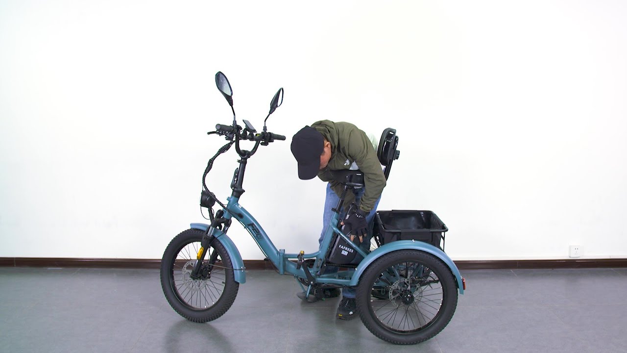 Fafrees F20 Mate 2025 Upgrad Version Electric Tricycle SUPER DETAILED Assembly Steps Video