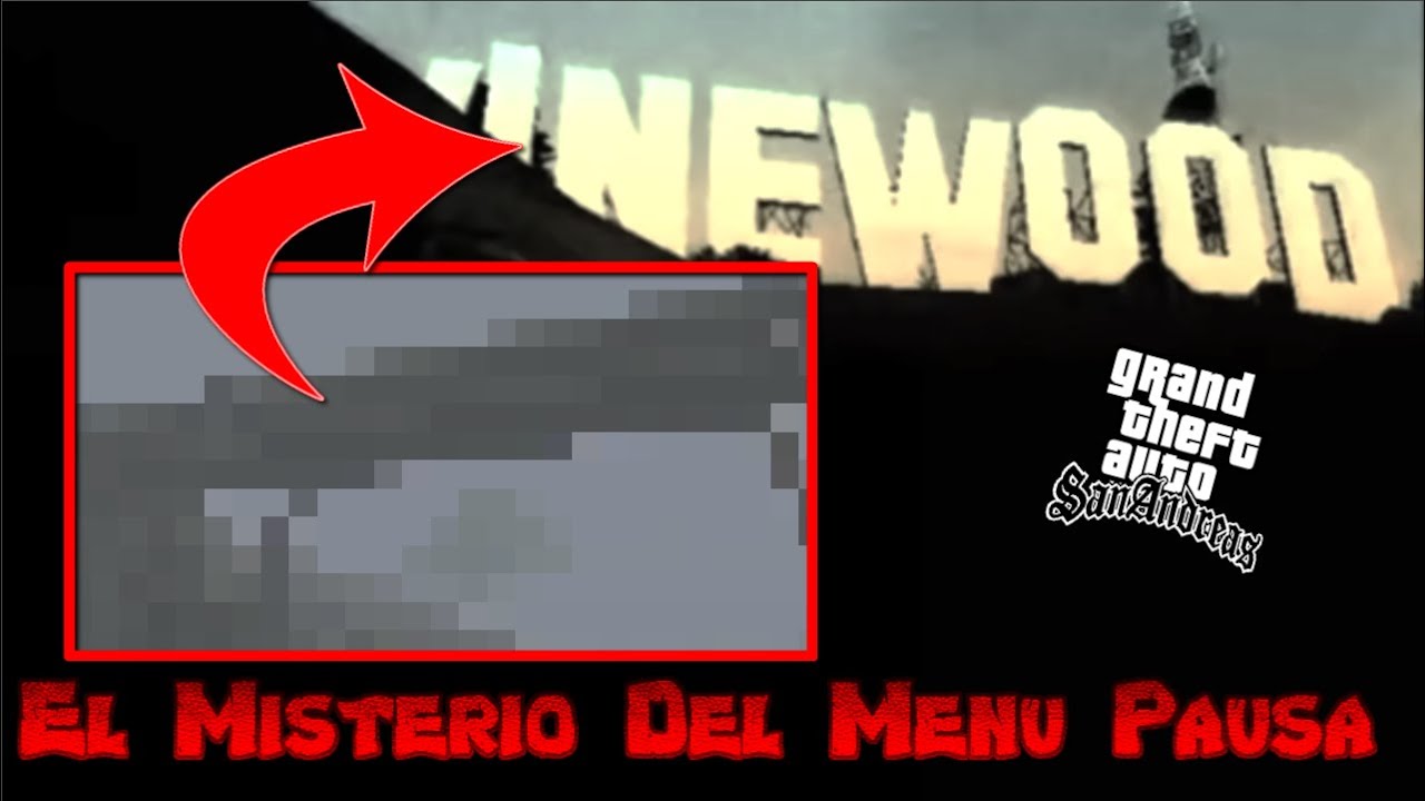 GTA San Andreas | REVELANDO parte del Misterio Menú pausa #2