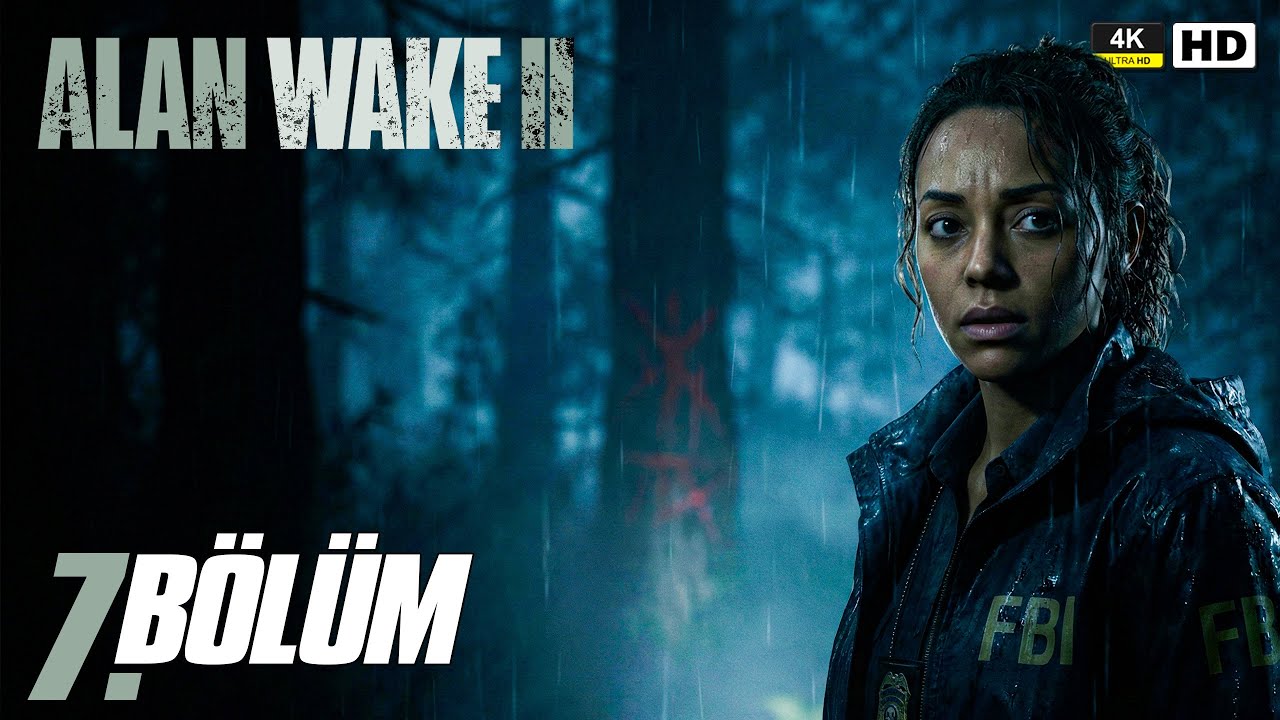 Alan Wake 2 Bölüm 7 – Artık Bu Bir Kâbus Değil! | Türkçe [4K 60FPS]