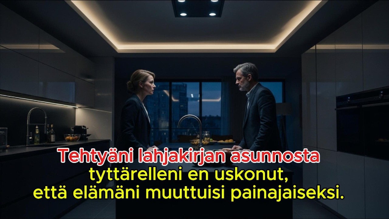 Tehtyäni lahjakirjan asunnosta tyttärelleni en uskonut, että elämäni muuttuisi painajaiseksi.