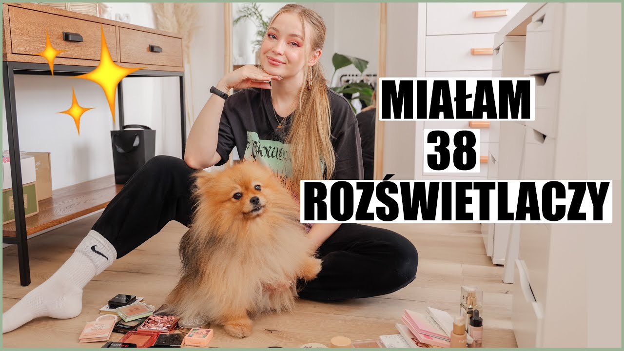 SPRZĄTAM SWOJĄ TOALETKĘ 2021 | ROZŚWIETLACZE