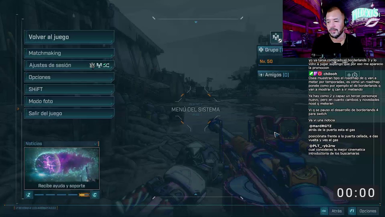 Subiendo niveles BCSP - Borderlands 4