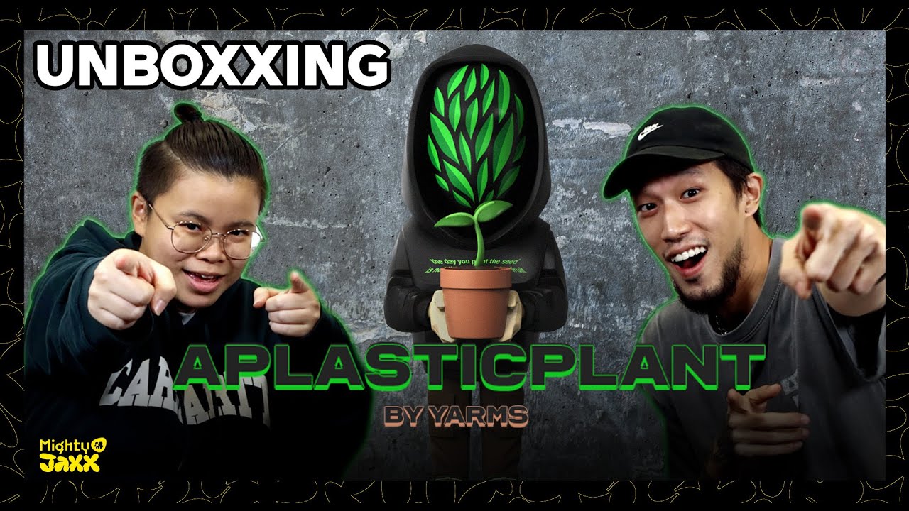 aplasticplant by YARMS - Unboxing & GIVEAWAY! | YARMS | Mighty Jaxx | UNBOXXING