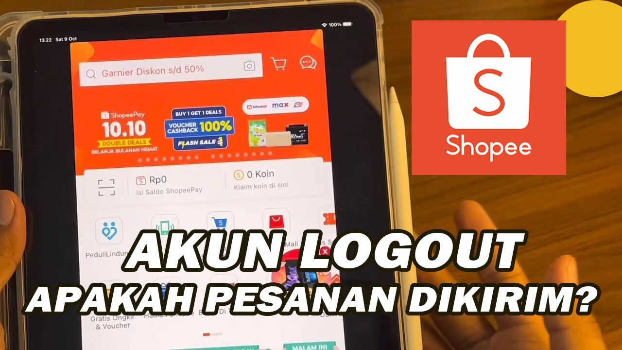 Akun Shopee Logout Sendiri, Apakah Pesanan Akan Dikirim?