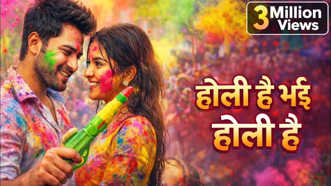 होली है भई होली है | Bhojpuri Holi Song | Romantic Holi Song | 3 Million Views 🔥
