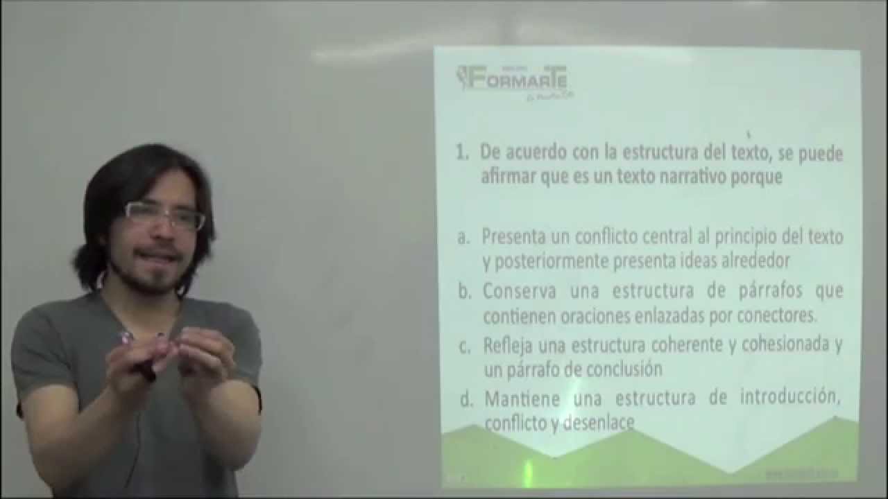 Análisis textual: Texto narrativo