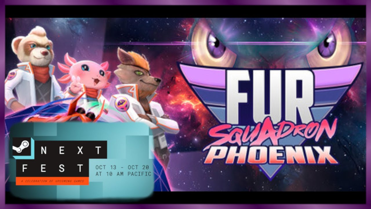 A Roguelite Rail Shooter? Barrel Roll into My Dreams | Fur Squadron Phoenix | Next Fest 2025 [VOD]