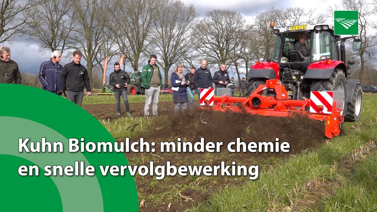 Kuhn Biomulch: minder chemie en snelle vervolgbewerking