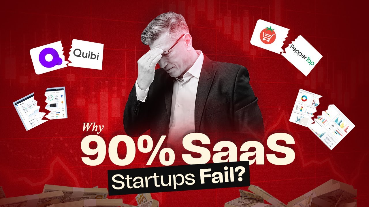 The Real Reason 90% of SaaS Startups Fail | Avoid These Mistakes