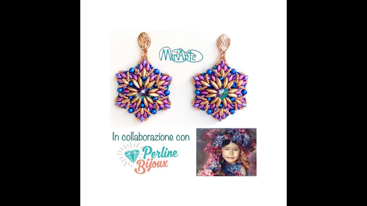 DIY Tutorial Orecchini Felicity in collaborazione con il sito Perline Bijoux