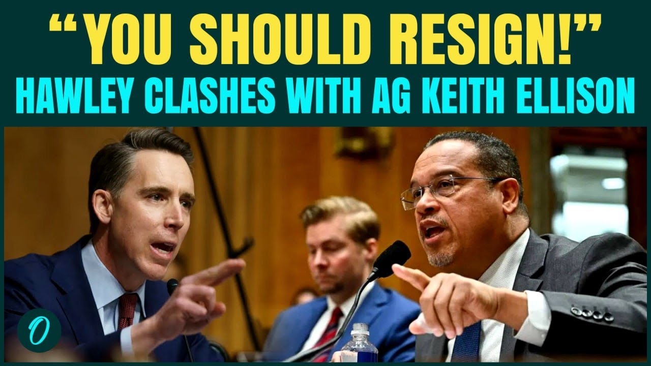 WATCH: GOP Sen. Josh Hawley and AG Keith Ellison Clash Over Fraud, Indictment Calls | Heated Hearing