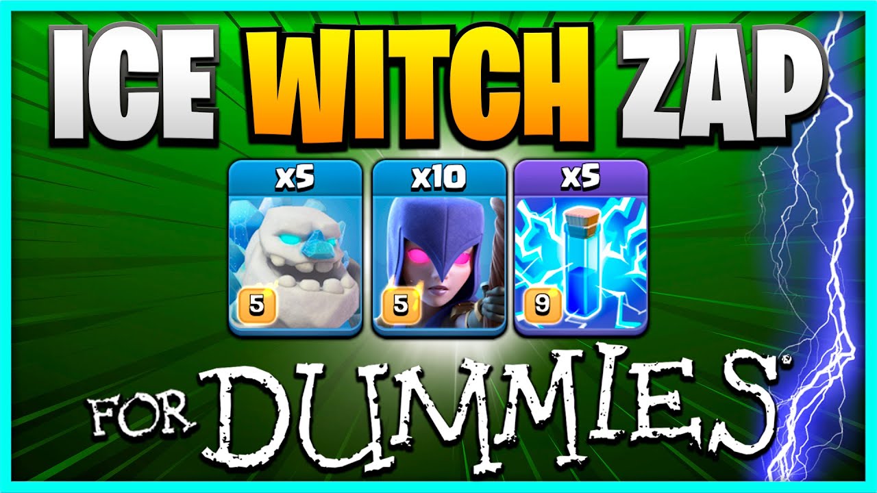 UNSTOPPABLE New TH 13 Attack Strategy 2020 | The Ice BoWitch ZAP | EASY Town Hall 13 Attack Strategy