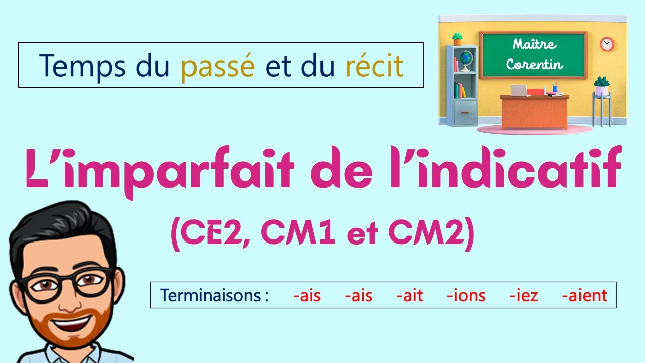 35. L'imparfait de l'indicatif (CE2, CM1 et CM2) - Français - Conjugaison