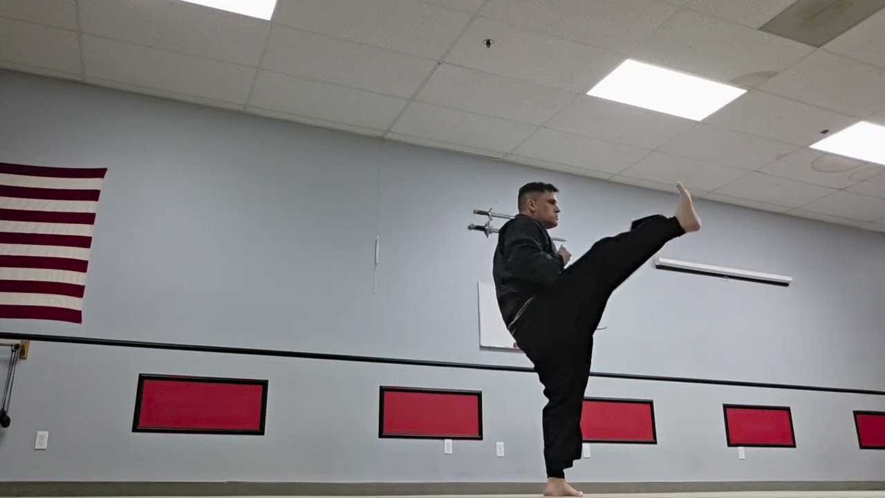 Karate Kata Gym/Dojo Target movement,  Combos hand/leg. muscle memory and body function to failure 