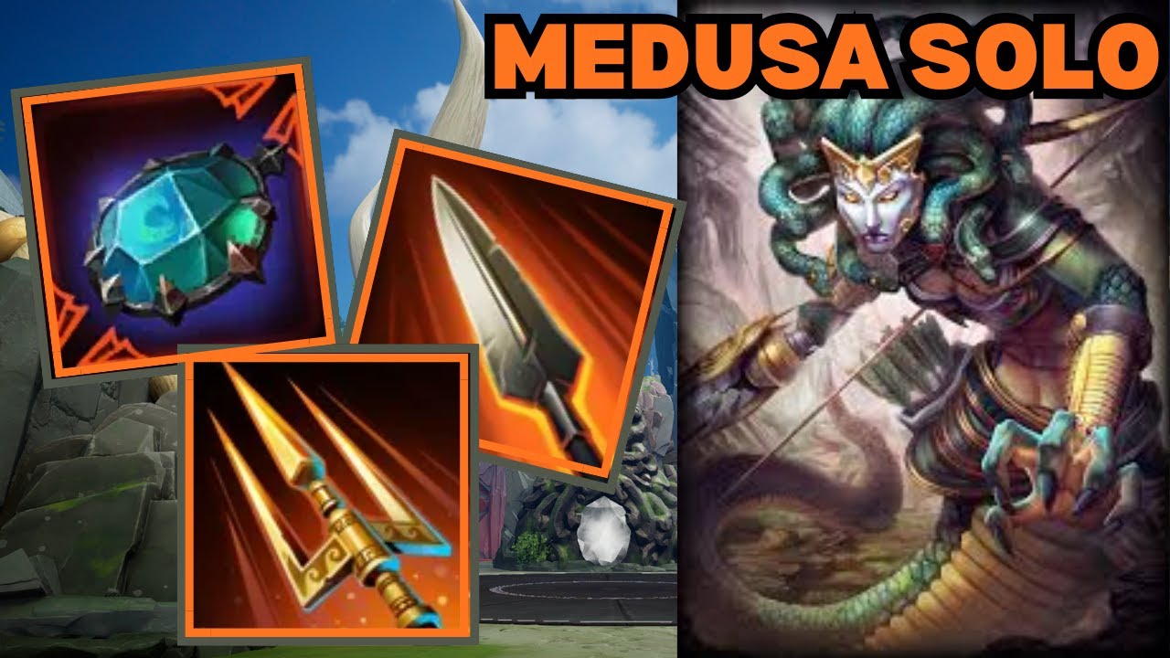 VIPERS WRATH!!! - Medusa Deity Solo Smite 2 Gameplay