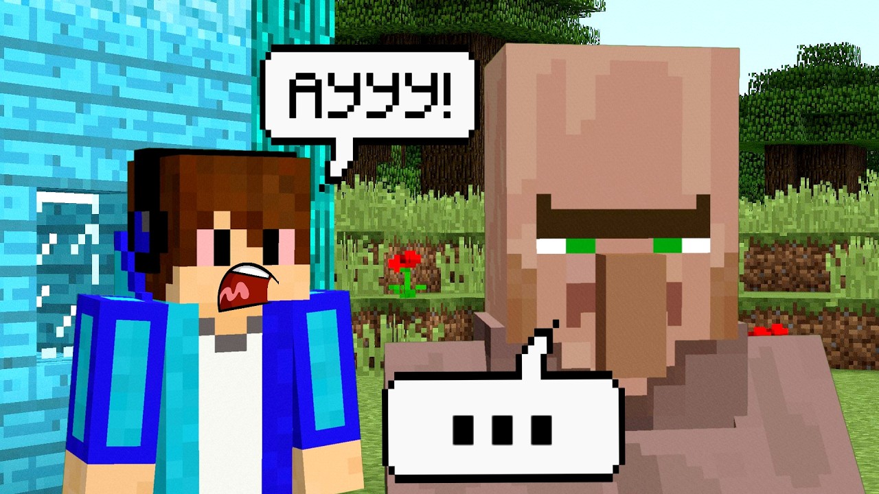 ПОЧЕМУ ЖИТЕЛИ СО МНОЙ НЕ РАЗГОВАРИВАЮТ В МАЙНКРАФТ | Фейковый Компот Minecraft