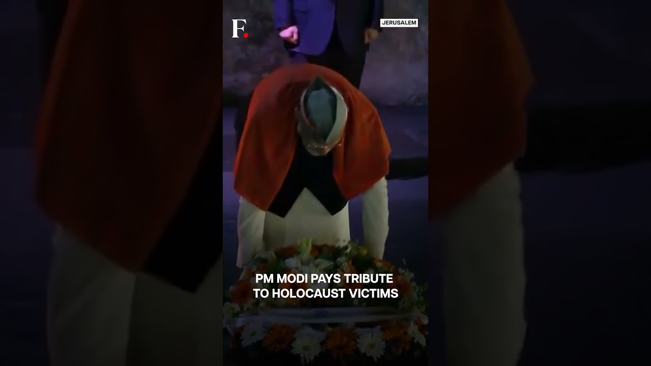 Jerusalem: PM Modi Visits Holocaust Memorial With Netanyahu | Subscribe to Firstpost | N18G