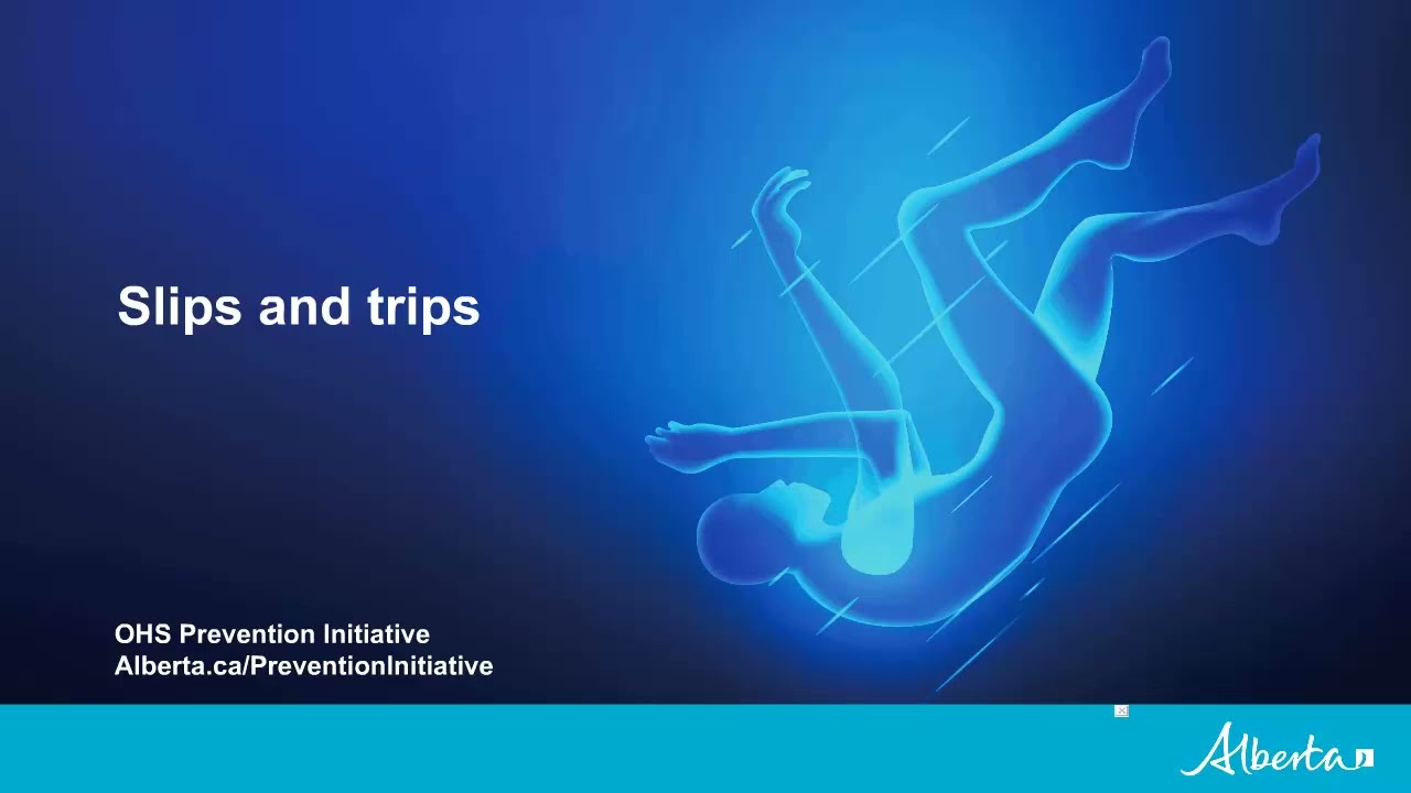 Slips, trips and falls &ndash; Slips and trips