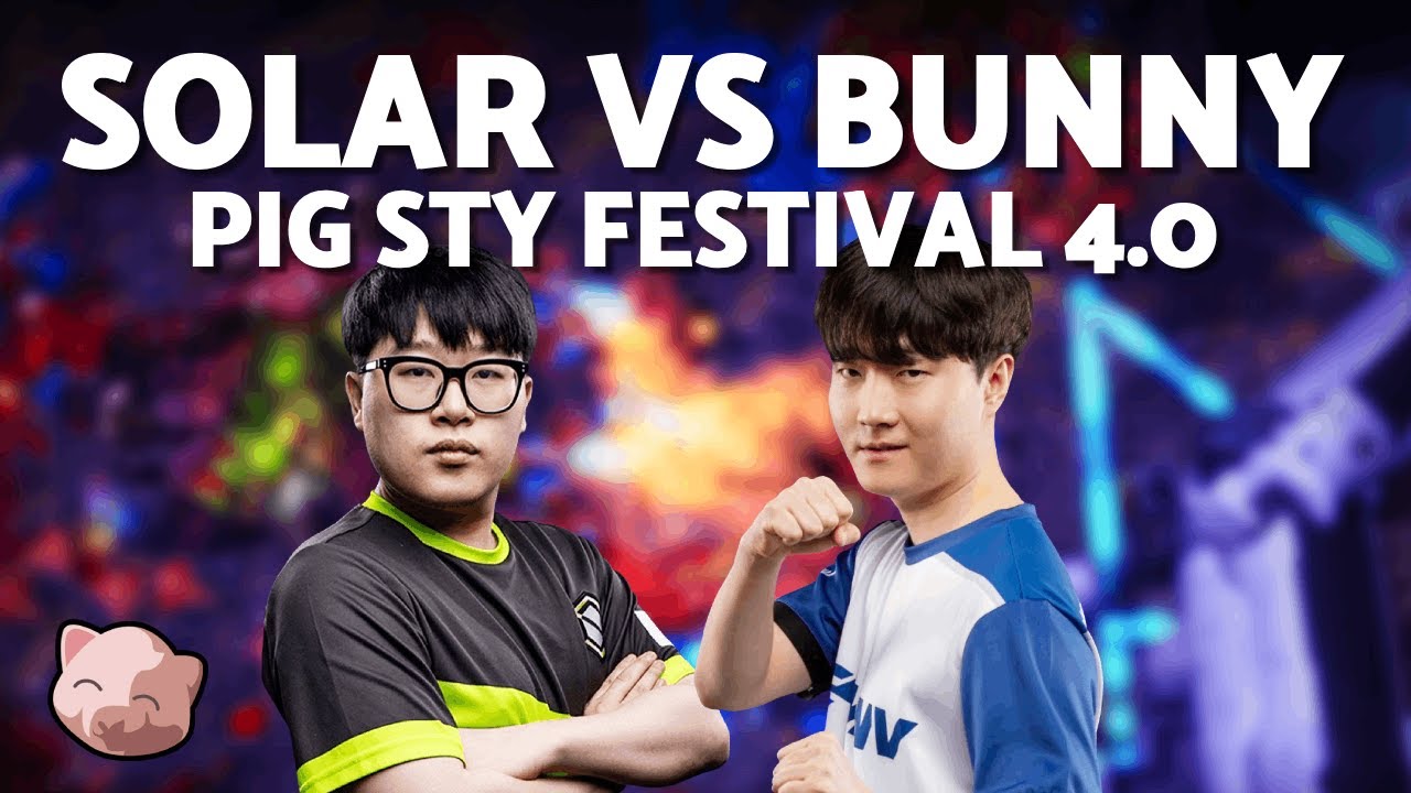 SOLAR vs BUNNY: Incredible ZvT Series! | $10,000 PiGFest 4.0 Ro8 (Bo7) - StarCraft 2