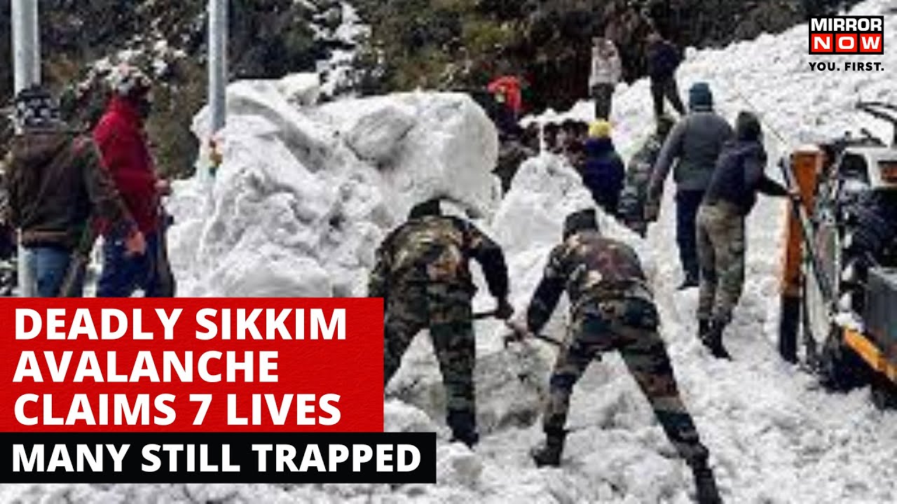 Sikkim Avalanche News | Rescue Operations Enter Day 2 After Deadly Avalanche Hits Nathula