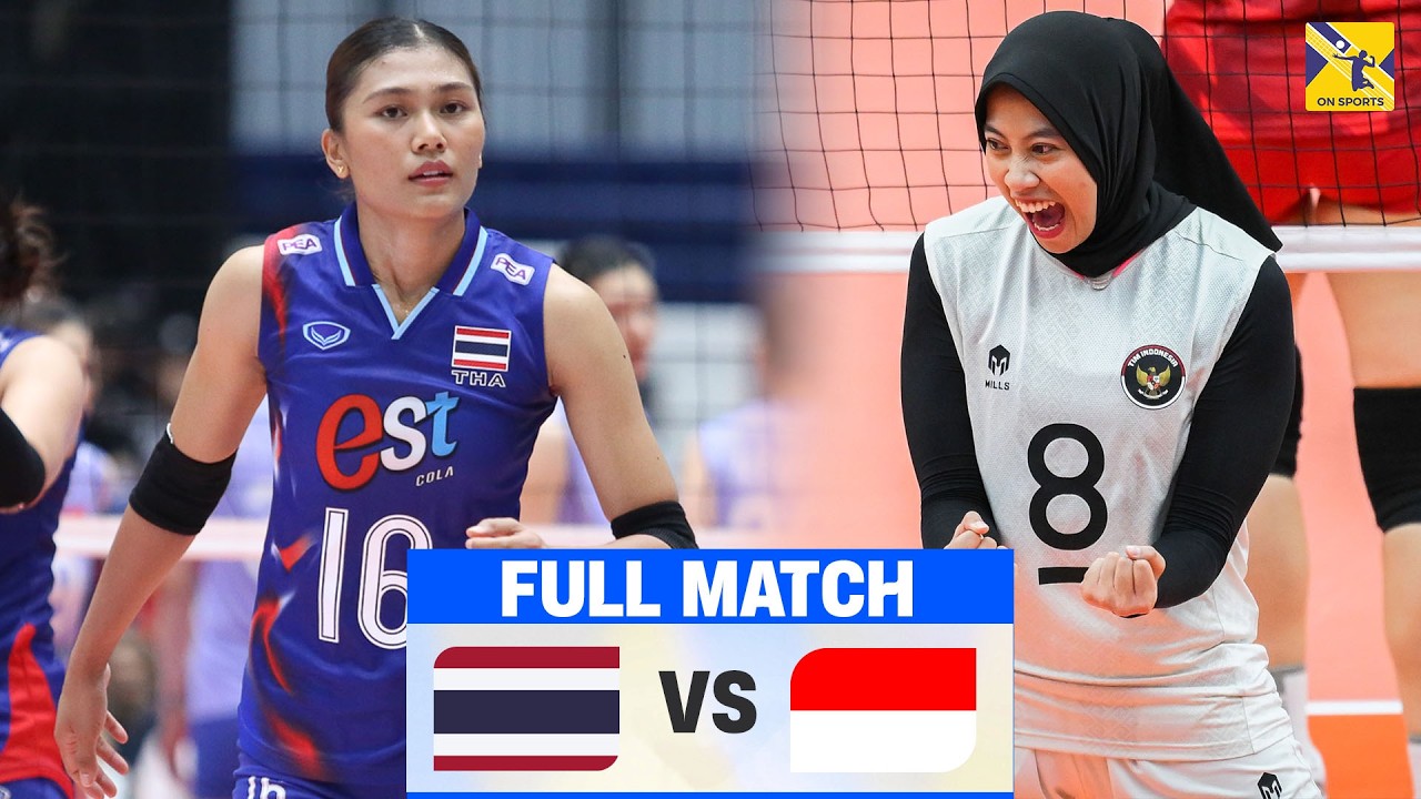 FULL HD | THAILAND vs INDONESIA | Pimpichaya phô diễn đẳng cấp trước Megawati