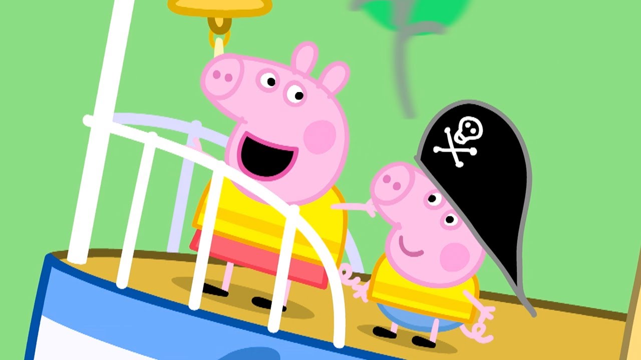 小猪佩奇 | 第一季 第48集 「 爷爷的船 」 粉红猪小妹 | 佩佩猪 |Peppa Pig Chinese |动画