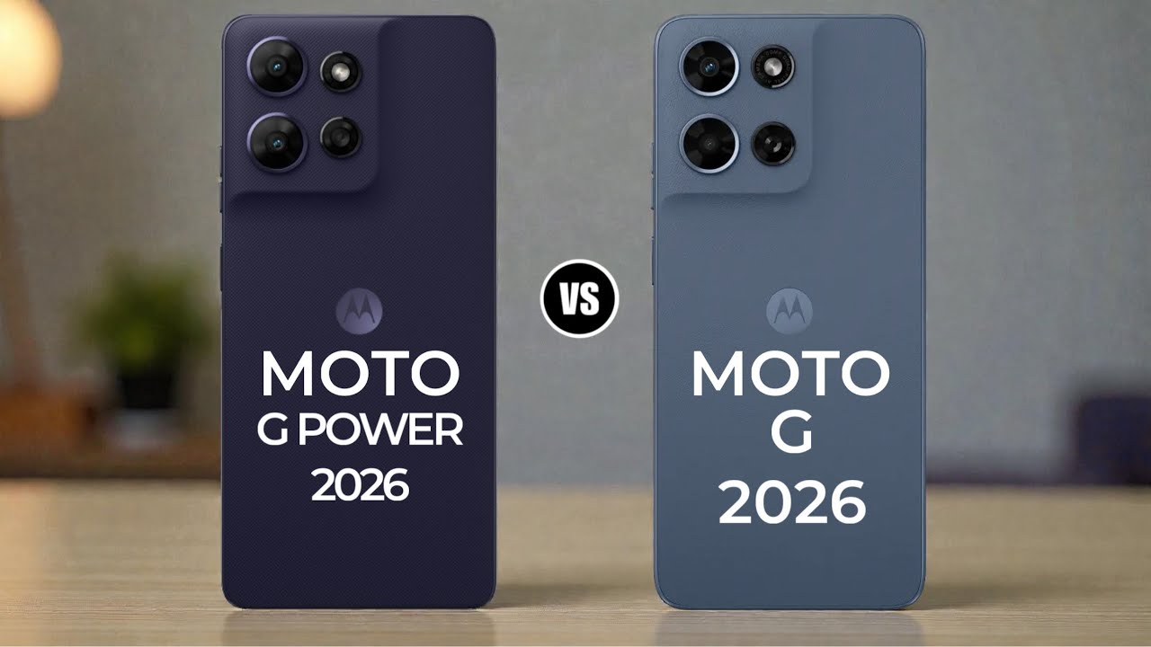 Moto G Power 2026 vs Moto G 2026