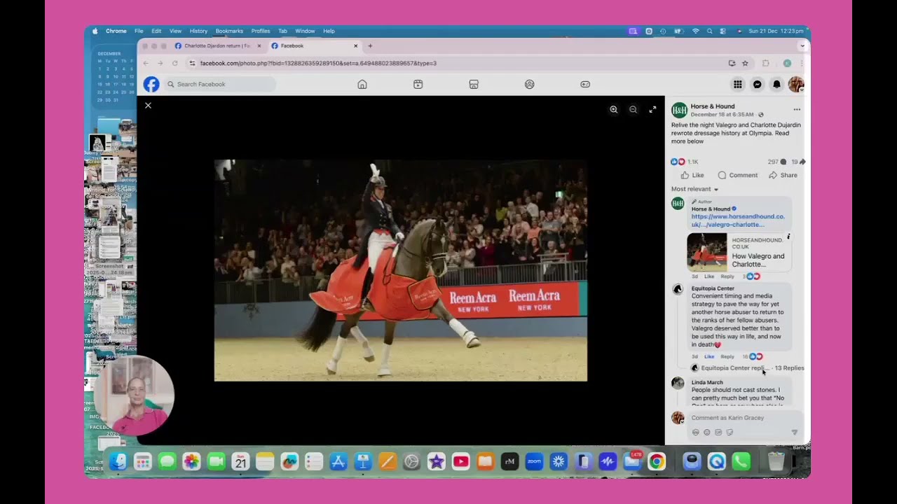 My Thoughts on Horse Welfare and the return of Charlotte Dujardin #equitationscience #equestrian